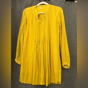 Old Navy Tie-front Long-sleeve Dress